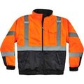 Ergodyne Ergodyne®GloWear® 8377 Type R Class 3 Quilted Bomber Jacket, Orange, 5XL, 25619 25619